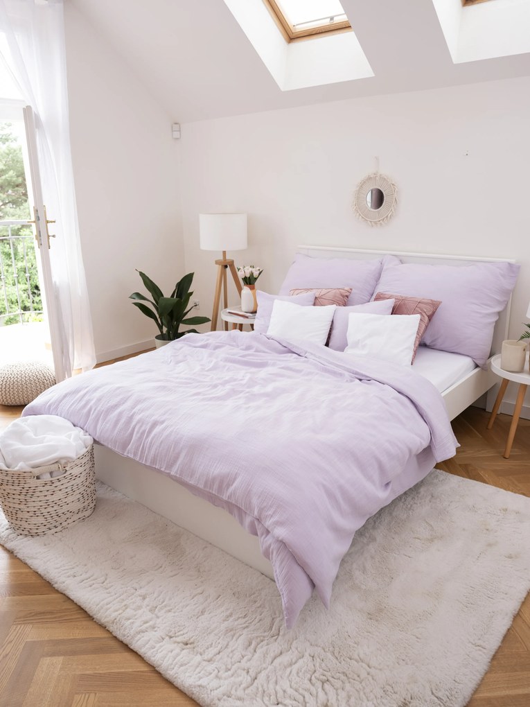 Francúzske mušelínové obliečky – Alexia lila