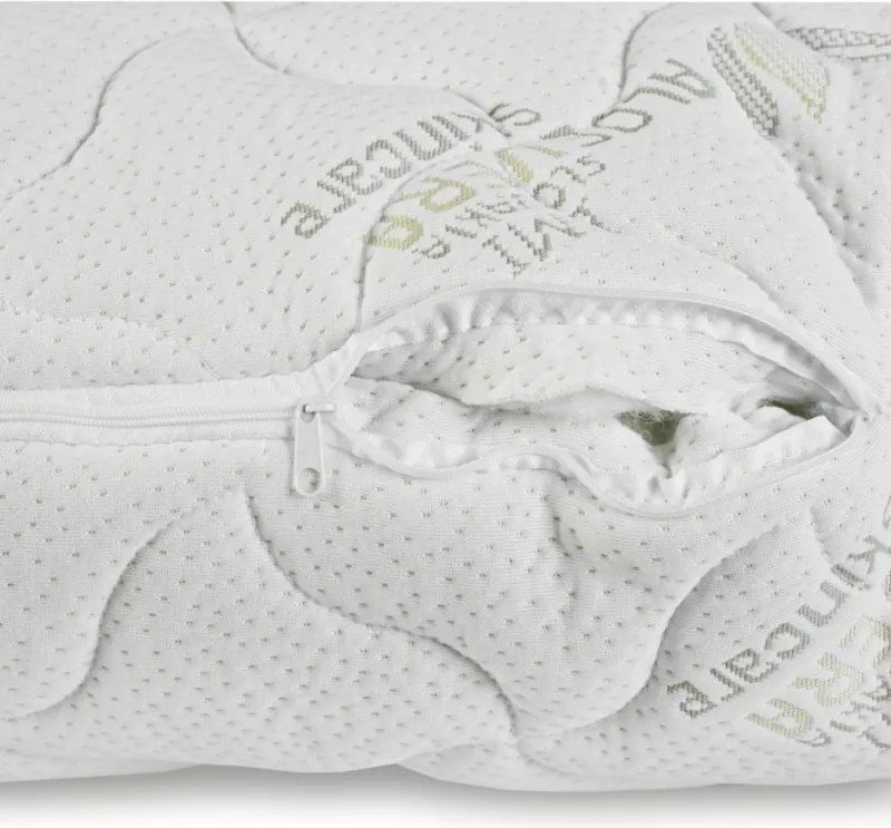 Vankúš 70x90 prešívaný antialergický Aloe Vera EMI 1+1 ZADARMO