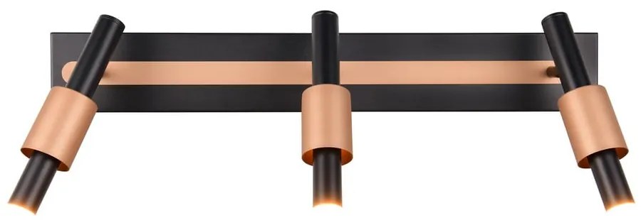 Čierne/v bronzovej farbe LED bodové svietidlo 20,5x63 cm Ikaris – Trio Select