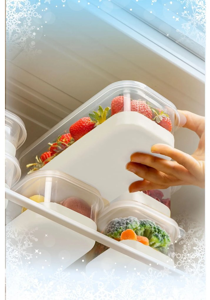 Súprava 12 ks kuchynských nádob ALLIE sivá