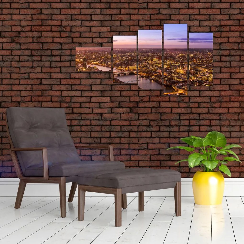 Obraz mesta na stenu