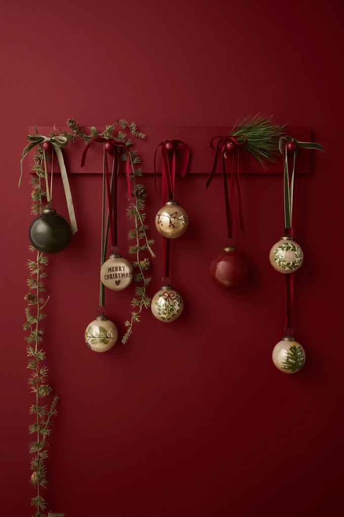Ib Laursen Vianočná ozdoba Ornament Red