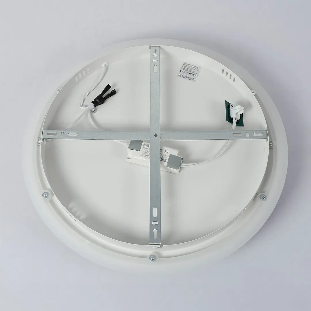 Stropné LED svietidlo Halo, 2x LED 38w, 4000k, b