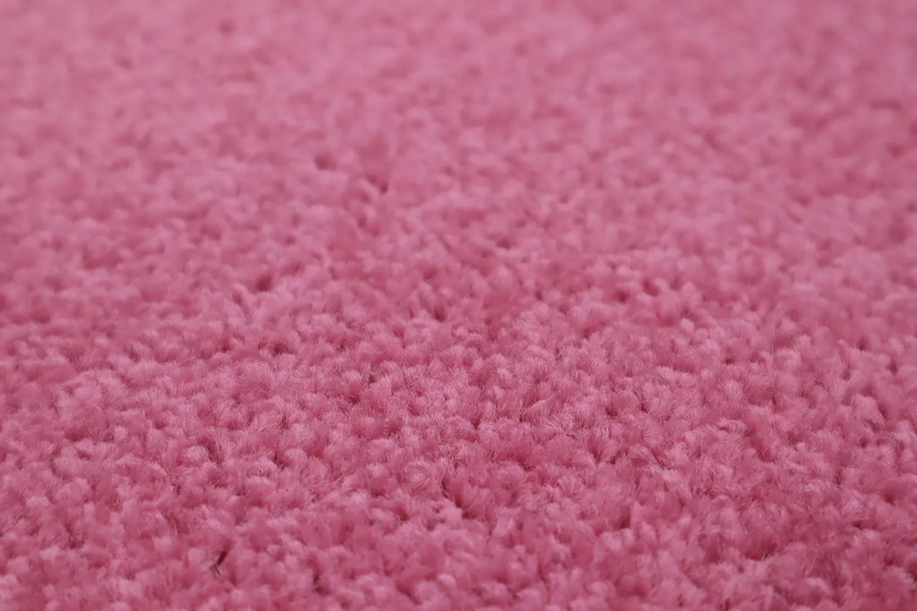 Vopi koberce Kusový koberec Eton ružový 11 štvorec - 100x100 cm