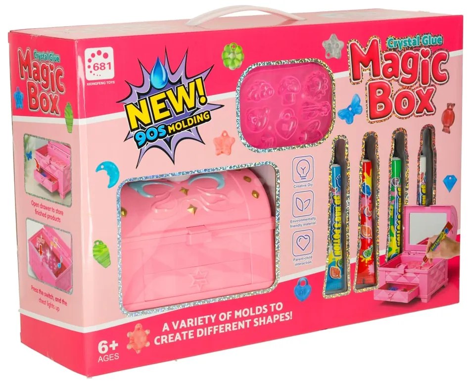 KIK Kreatívna sada magic box UV