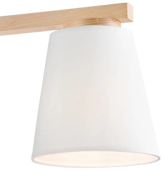 Prisadený luster ELLIE 3xE27/60W/230V biela