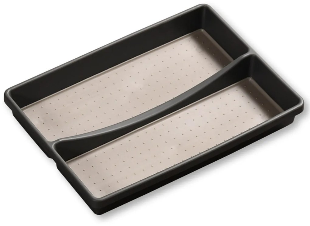 Organizér do zásuvky Kubas 23 cm čierny