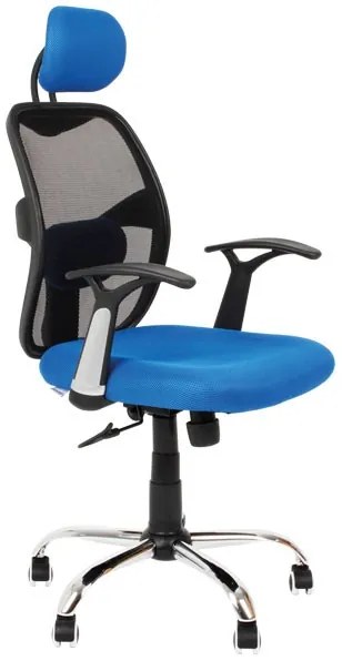 Bradop Kancelárska stolička ZK14 : výška 118-128cm, šírka 54cm, hĺbka 65cm, výška sedu 47-57