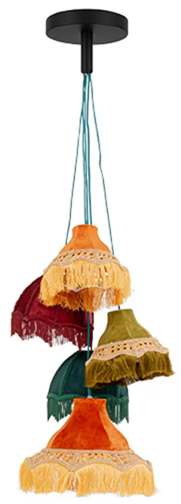 Saloon Fringes závesná lampa