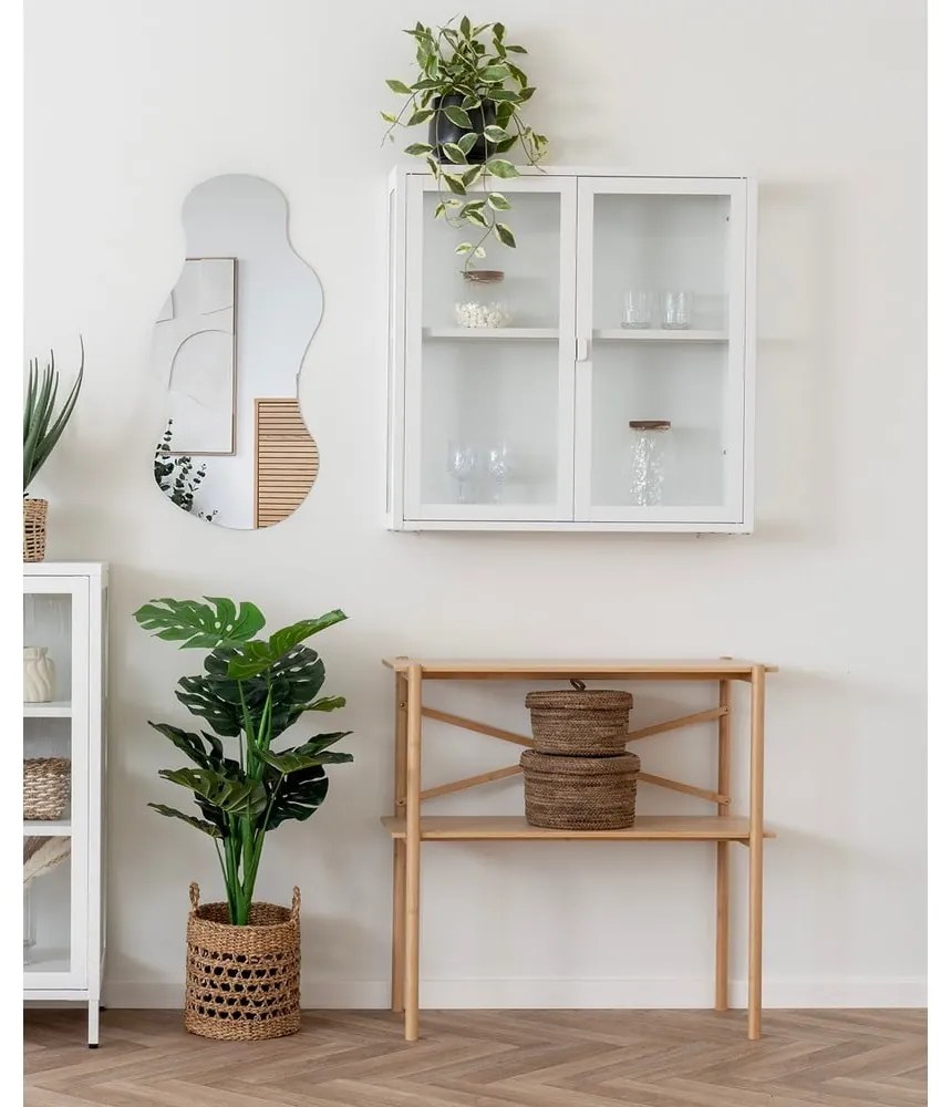 Bambusový konzolový stolík v prírodnej farbe 32x83 cm Manaus – House Nordic