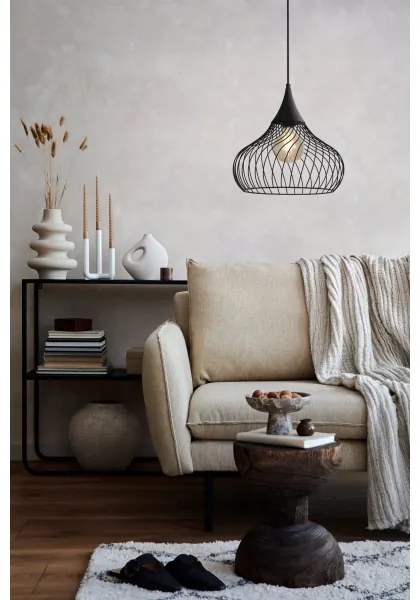 Eglo 43344 - Luster na lanku STAVERTON 1xE27/60W/230V