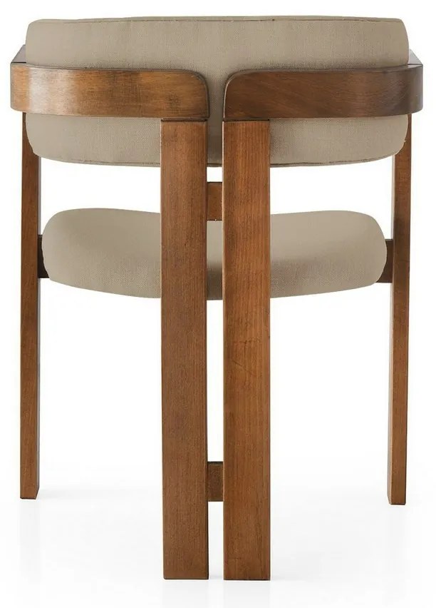 Jedálenská stolička CO Mink and Walnut