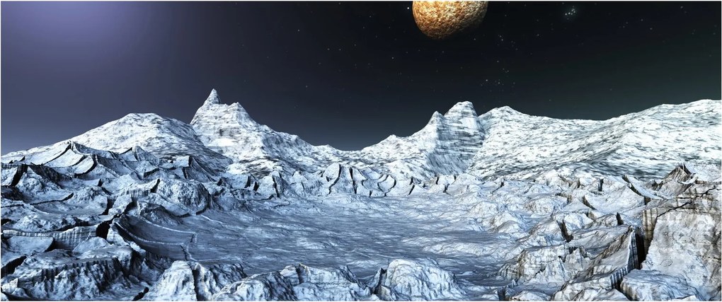 Obraz vesmíru (120x50 cm)