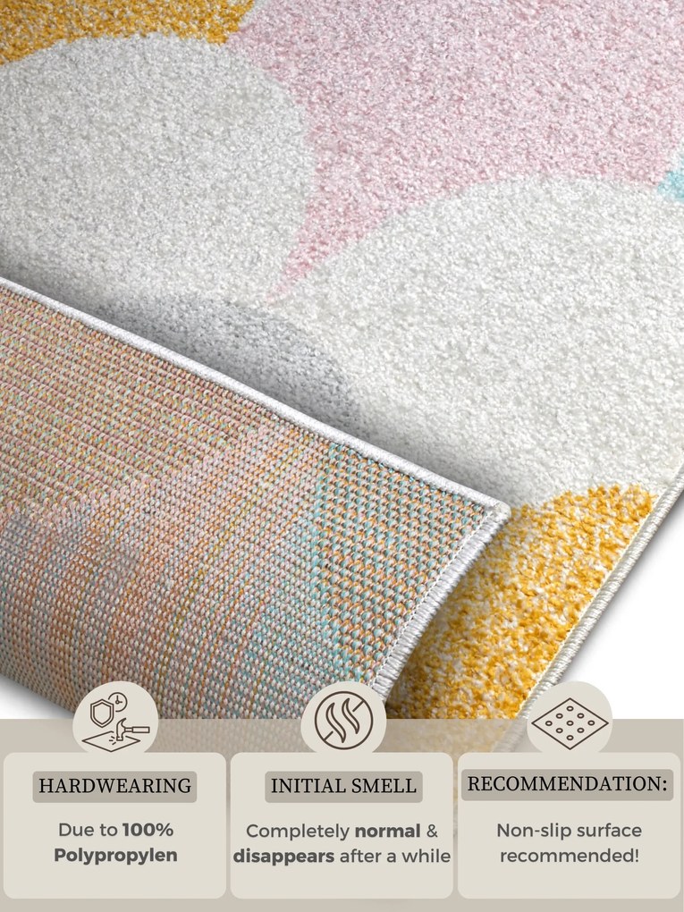 Detský koberček Adventures 105950 Cream Multicolor, 160x235, viacfarebná, detská izba, Hanse Home