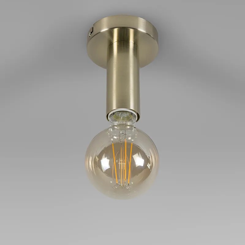 Moderné stropné svietidlo zlaté - Facil