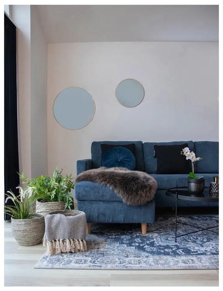 Hnedá syntetická kožušina 50x85 cm – House Nordic