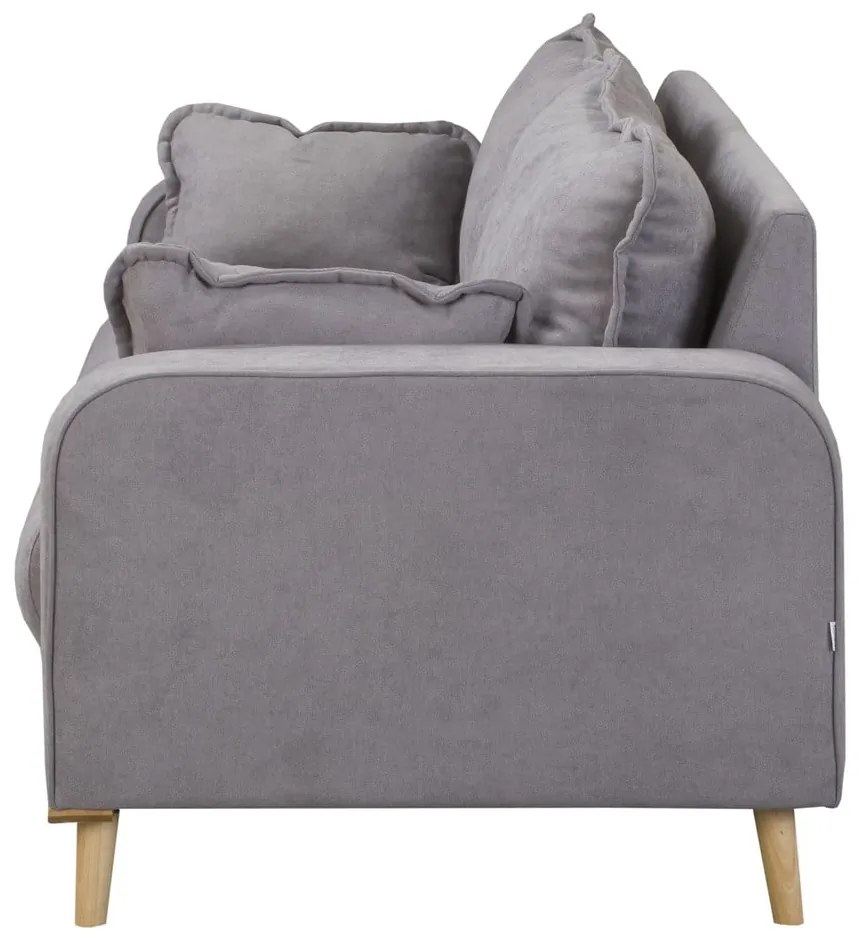 Sivá pohovka 193 cm Beata - Ropez