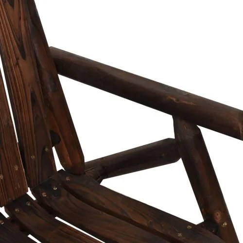vidaXL 2-miestna záhradná lavica 119x85x98 cm masívny smrek-
