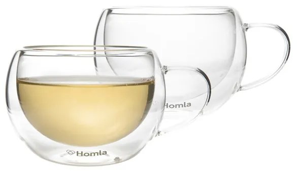 Sada dvoch šálok CEMBRA s dvojitým dnom ALL 833774 270 ml (2 ks)