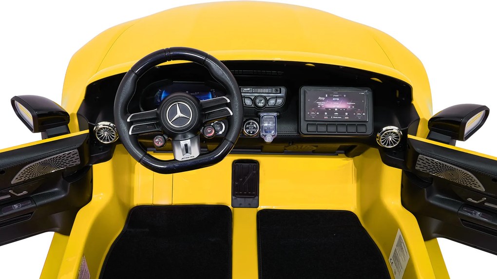 Ramiz Mercedes-Benz GT63 AMG elektrické autíčko pre deti žlté