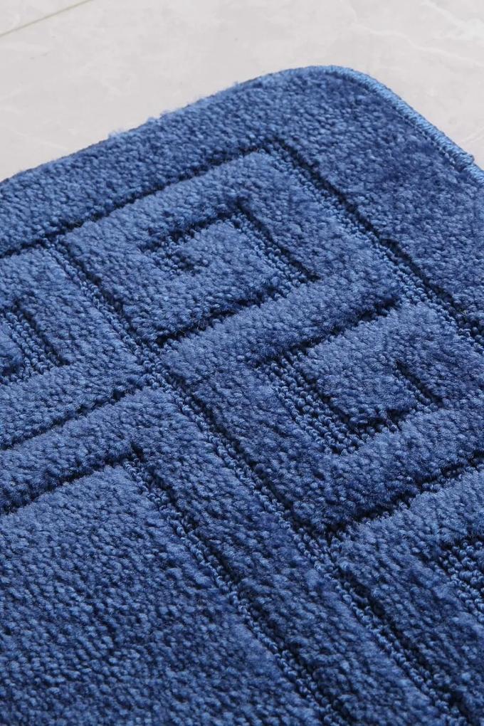 Koupelnová sada koberečků ETHY tmavě modrá