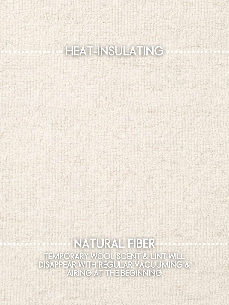 ELLE Decoration, Kusový koberec Puristic Knots 106318 Natural White kruh z kolekcie Elle, 200x200 (priemer) kruh, biela, obývacia izba