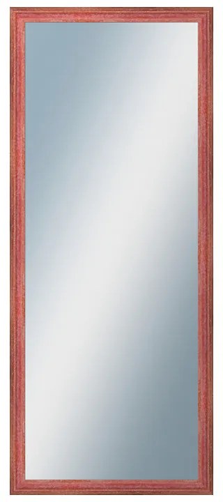 DANTIK - Zrkadlo v rámu, rozmer s rámom 50x120 cm z lišty LYON červená (2707)