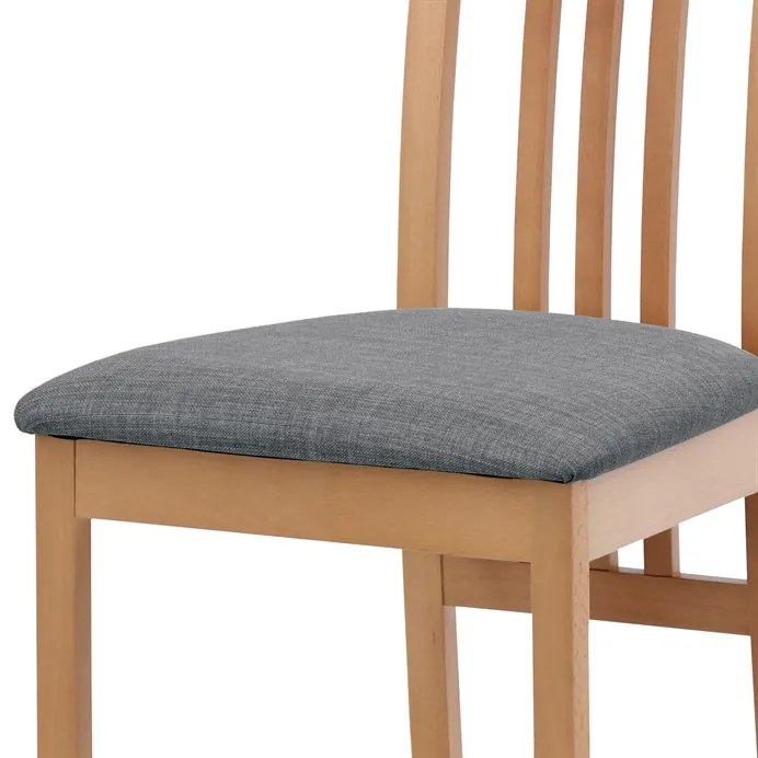 Autronic BONTEC Jedálenská stolička, hnedá, masív, BC-2482 BUK3 Farba: Hnedá