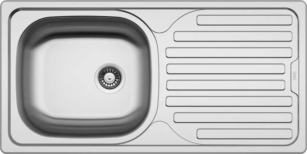 Sinks nerezový drez CLASSIC 860 V matný