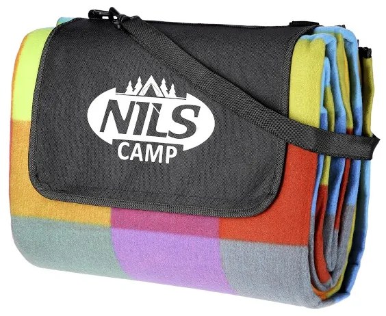 Pikniková deka 200 x 250 cm NILS Camp NC2221 - kocky