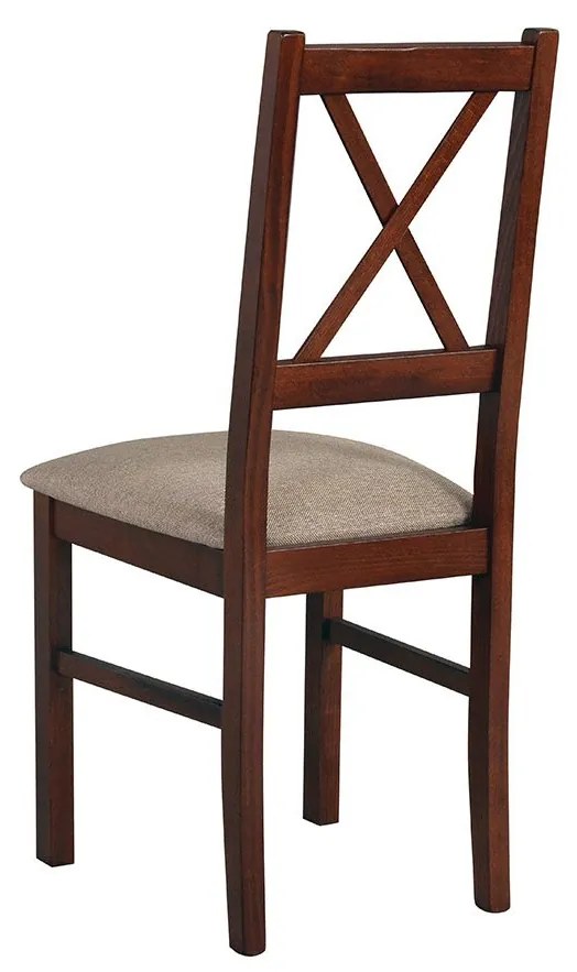 Stolička Zefir X, Morenie: orech, Poťahové látky: Zetta 297