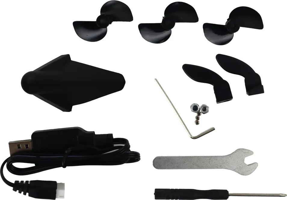 LEAN Toys Motorový čln R/C 2.4G Svetlá 30 km/h Modrá