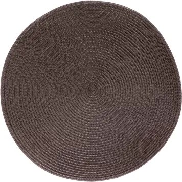 Prestieranie Tondo 38 cm, hnedé%