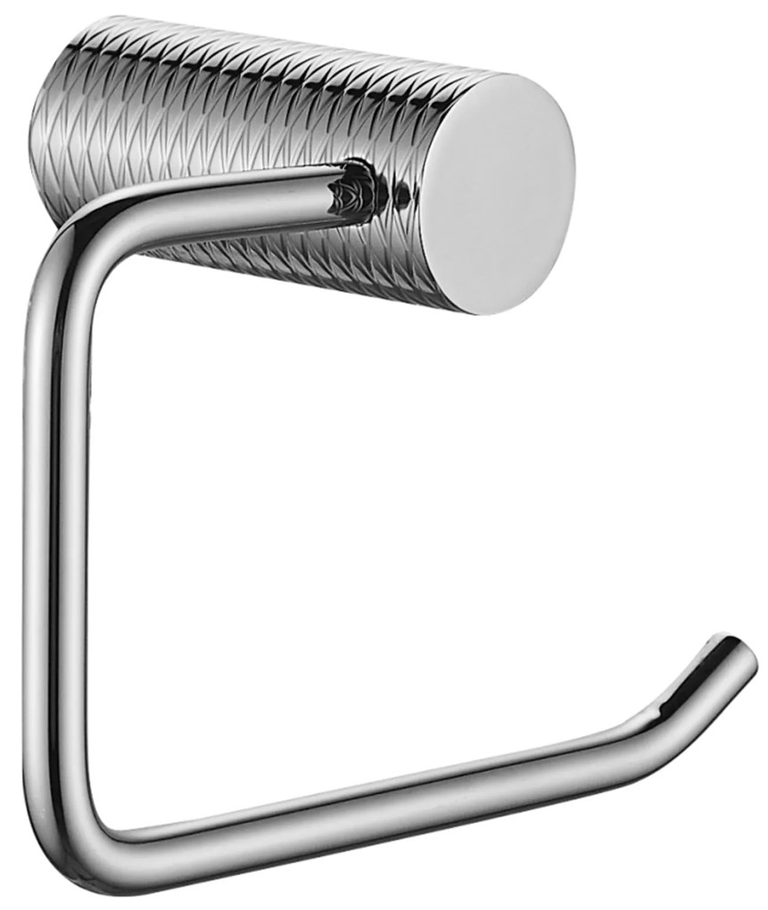 Rea Prism, držiak na toaletný papier 9711, brúsená oceľ, REA-98023