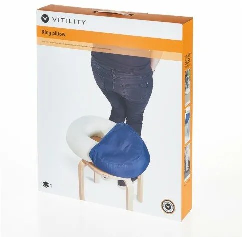 Sedací oválny vankúšik 480 mm Vitility VIT-70510350