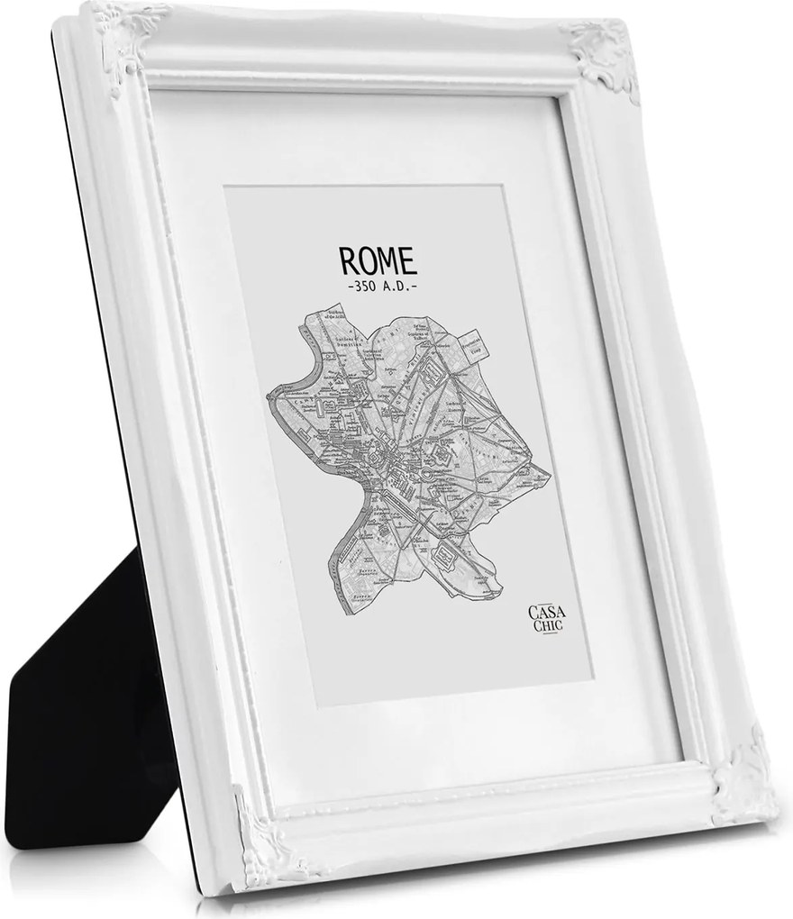 Casa Chic Regent, obrazový rám, obdĺžnikový, A4 fotky, pasparta, sklo, rokoko