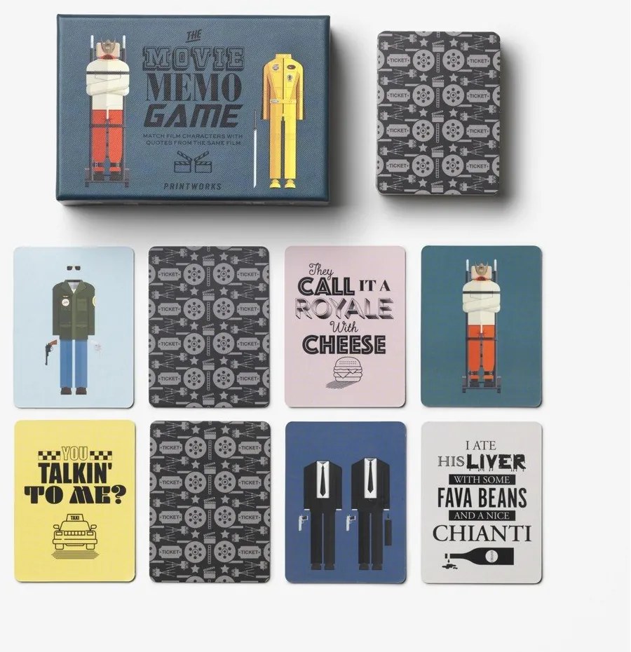 Spoločenská hra Pexeso Movie – Printworks