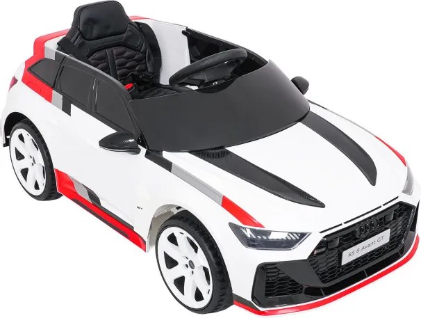 Elektrické autíčko Audi RS6 Avant GT biele
