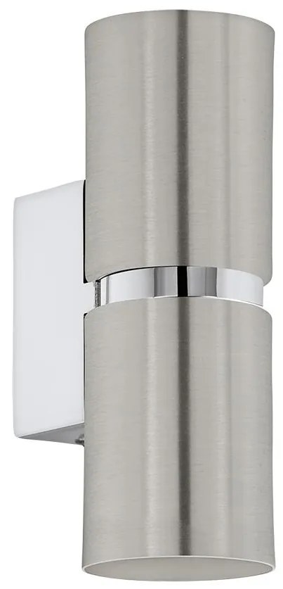 Eglo 96261 - LED Nástenné svietidlo PASSA 2xGU10/3.3W/230V guľaté