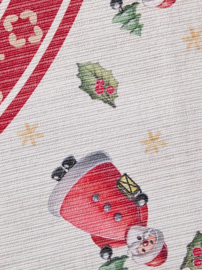 Kusový koberec Villeroy & Boch Toy's delight 106273 Cream, Red kruh, 160x160 (priemer) kruh, červená, obývacia izba, Villeroy & Boch