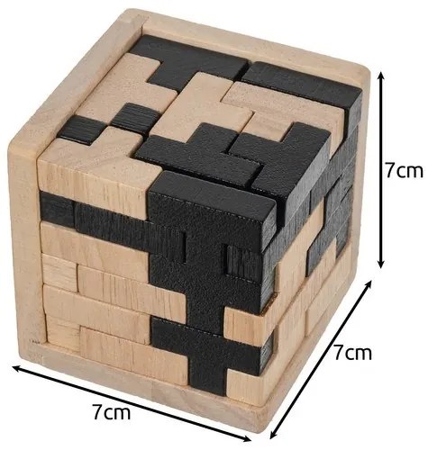 Drevená skladačka – hlavolam