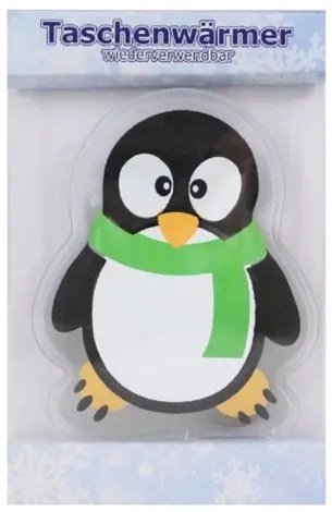 Hrejivý gélový vankúšik Penguin, zelená