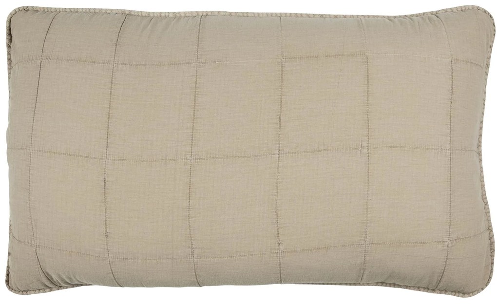 Ib Laursen Prešívaná obliečka na vankúš Fog 50 × 90 cm