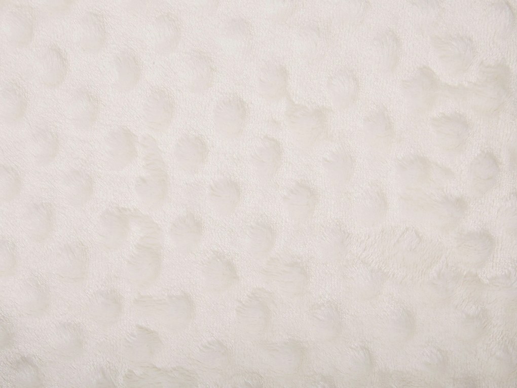 Deka 200x220 cm krémová SAMUR Beliani
