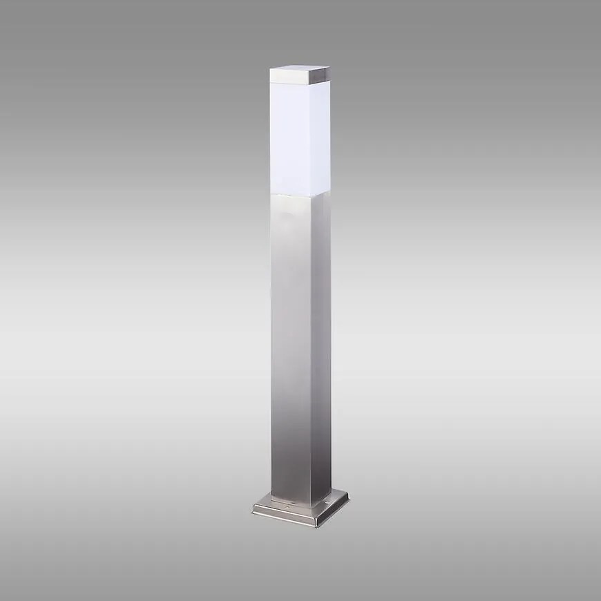 Záhradné svietidlo stĺpec Karena VO0555 65 cm chróm LP1