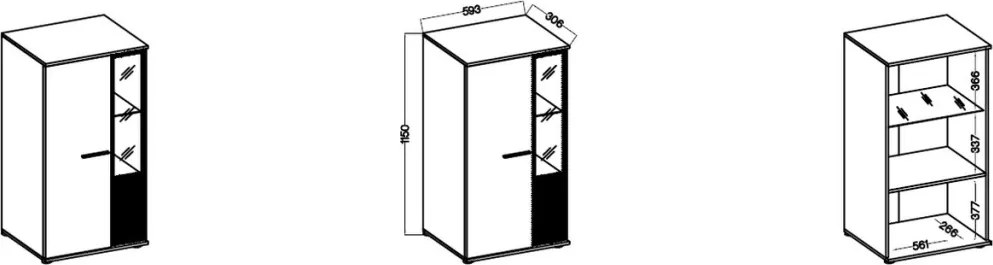 Obývacia stena Samsa,biela