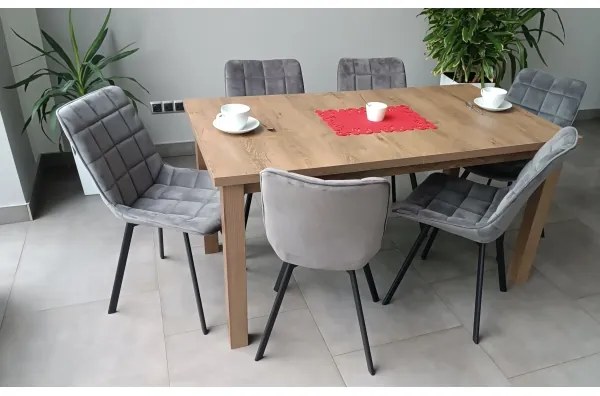 Rozkladací jedálenský stôl LIAM dub