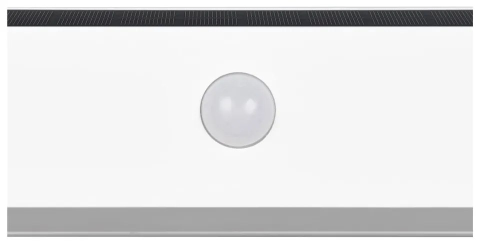 LED nástenné solárne vonkajšie svietidlo (výška 6 cm) Silves – Trio