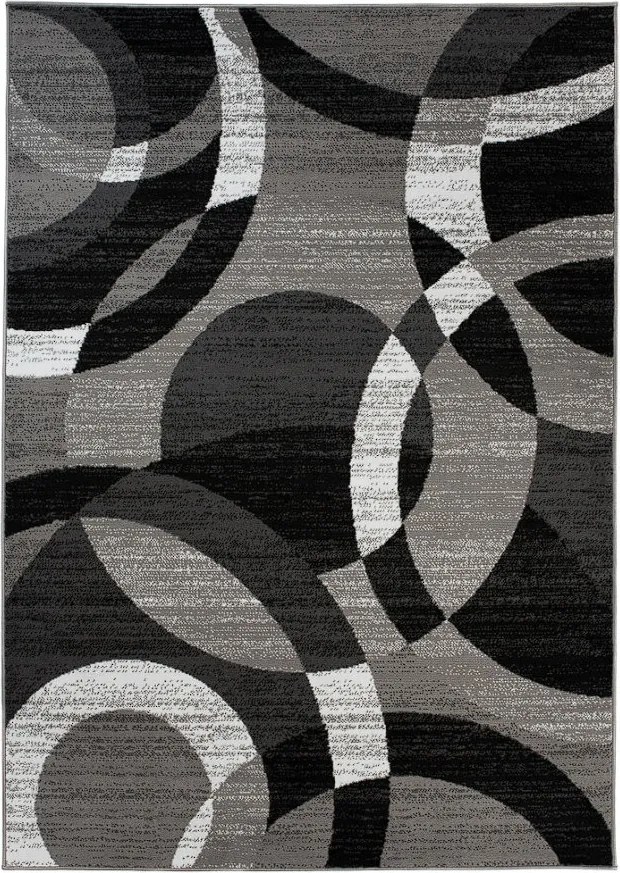 TA Koberec Z984A GRAY MAYA PP EYM Sivý Obdĺžnikový Rozmer: 80x150 cm