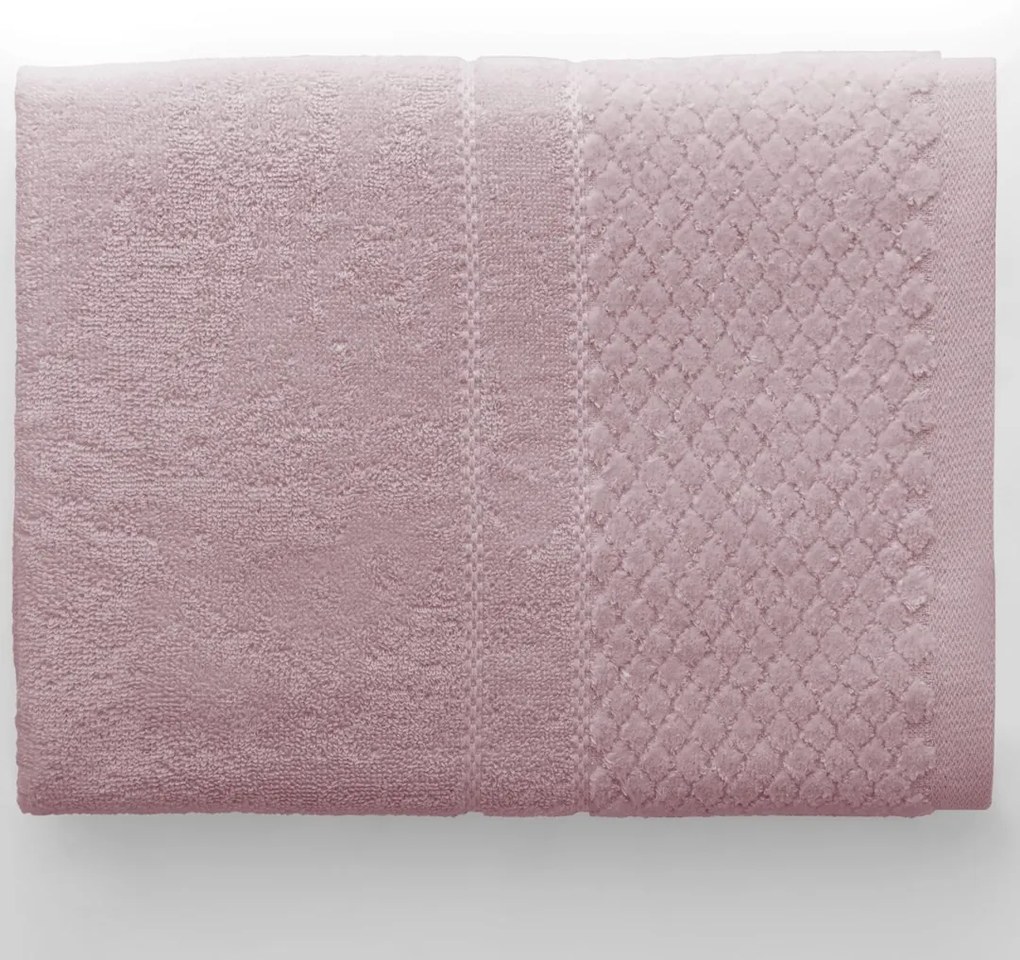 Uterák RUBRUM klasický štýl 30x50 cm pudrovo ružový